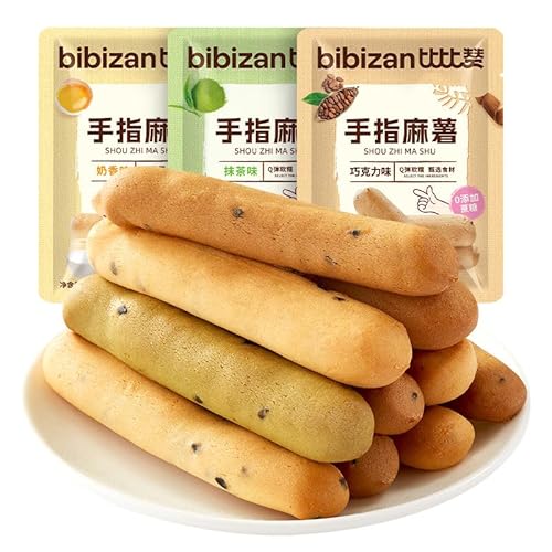 Finger-Shaped Mochi Bread, Soft And Chewy, Satisfying Breakfast Or Snack, Light And Flavorful, Perfect For Students, Convenient And Ready-To-Eat