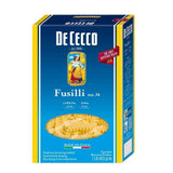 De Cecco Pasta Dececco Enriched Macaroni Fusilli, 1 Pound -- 12 per case.