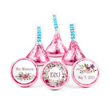 108ct Custom Wedding Sticker Favors for Kisses Favors (Candy Not Included)