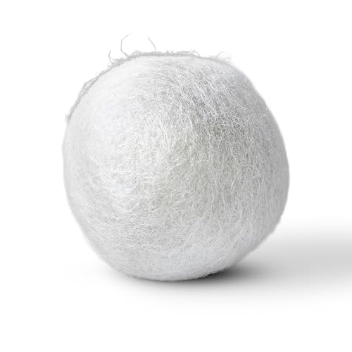 Scalise Family Sheep Farm Wool Dryer Ball by Scalise Family Sheep Farm - Reusable Dryer Balls Wool for Faster Drying & Less Static - Eco-Friendly