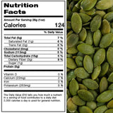 Pumpkin Seeds, Roasted Salted Green Pepitas, Premium, Natural Snack, Eating Or Cooking, Nutritious, Packed in a resealable pouch bag of 2 lb. (32 oz.)