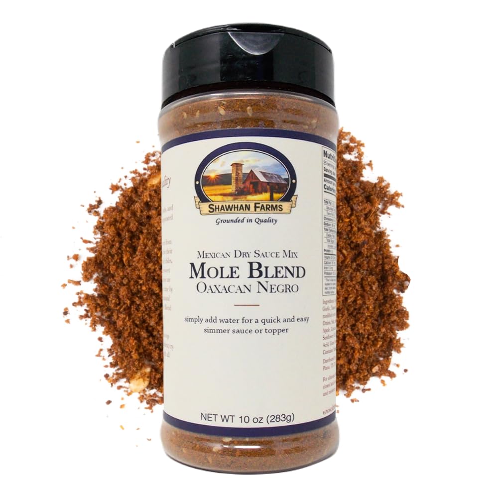 Oaxacan Mole Negro Enchilada Sauce Mix, Shawhan Farms, 10 oz