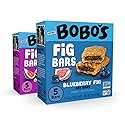 Bobo's Fig Bars Variety - 10 Original & 10 Blueberry, Simple Ingredients, Whole Grain Oats, Plant Based, Non-GMO, Gluten Free Breakfast Bars, Healthy