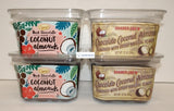 Choceur & Trader Joe’s Dark Chocolate Covered Coconut Almonds (Four Containers)