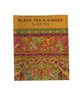Black Tea & Ginger - 25 Individually Wrapped Tea Bags - Bold & Warming Blend by Newby Teas