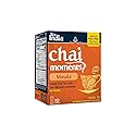 Tea India Chai Moments Masala Chai Tea Instant Latte Mix Flavorful Blend Of Premium Black Tea & Natural Ingredients Traditional Indian Caffeinated Tea