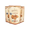 Nuts on the Run Sea Salt Caramel Pecan Pralines - Candied Pecans with Salted Caramel - Vegan, Gluten-Free, Kosher, Non-GMO Glazed Pecans - 4oz (Pack