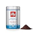 Illy decaffeinated ground coffee, 8.8oz can.