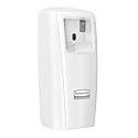 Rubbermaid Commercial Microburst 9000 Aerosol Odor Control LCD Dispenser, White, for Restaurants/Hotels/Schools/Airports/Offices