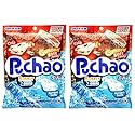 Japanese UHA Mikakuto Soft Chewy Candy with Gummy Bits 2packs (Soda 2 Flavors)