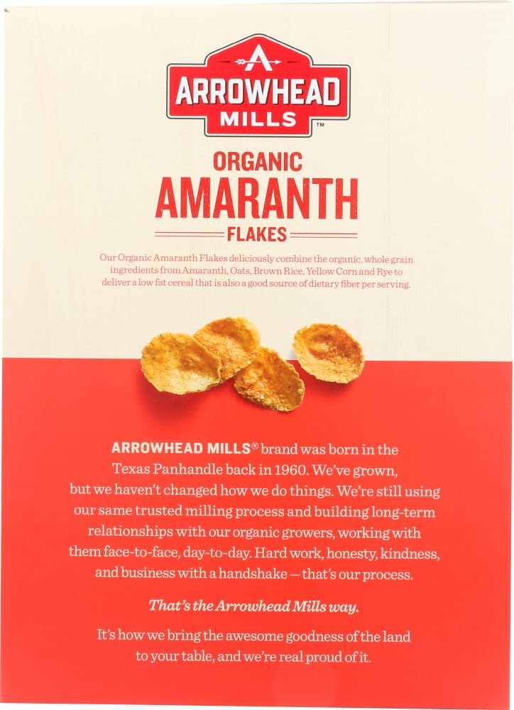 ARROWHEAD MILLS: Amaranth Flakes 12 OZ