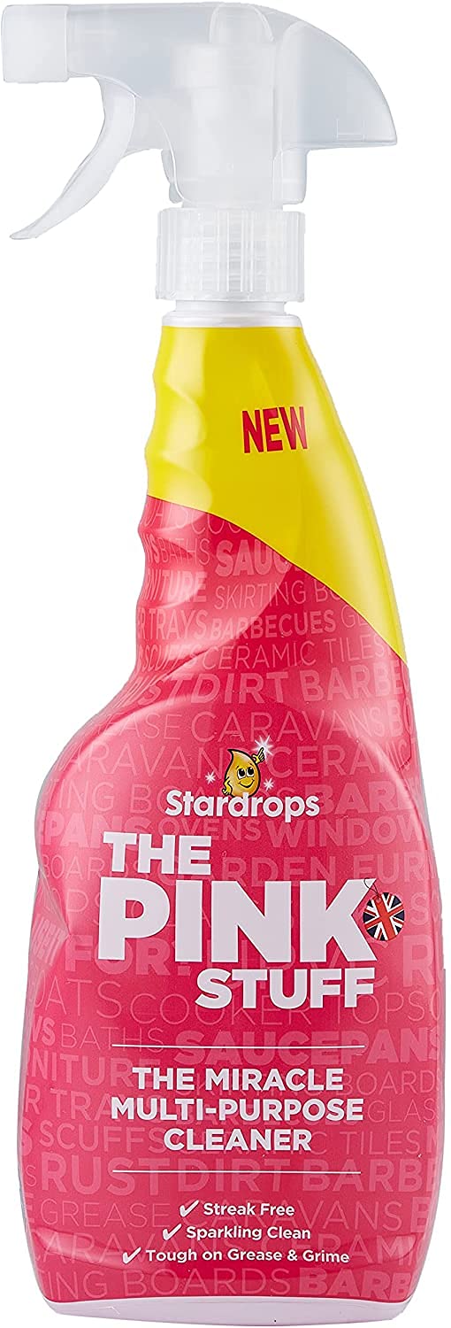Pink stuff The Miracle Multi-Purpose Cleaner 750ml Spray WHIGT, 26 Fl Oz (3)