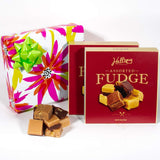 Floral Sunburst Fudge Gift Box, 2 Pounds Chocolate Fudge