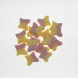 Swedish Style Sour Candy - Lemon & Strawberry Butterflies, 1 Pound Resealable Bag - Delicious Swedish Candy