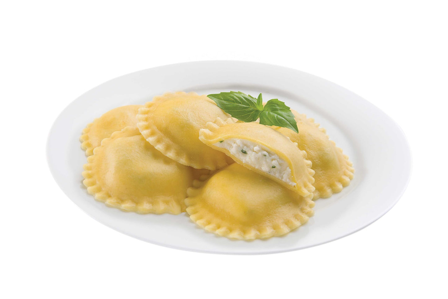 Seviroli Foods Large Round 4 Cheese Ravioli Pasta, 5 Pound -- 2 per case.