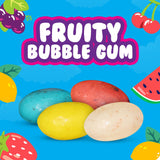 Bubble Gum Egg Candy 1 Pound Bulk Bag - Egg-Shaped Chewing Gum For Party Treats, Egg Hunts & Basket Fillers - Approx 105 Pieces