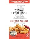 Mama Geraldine's Chipotle Cheese Straws - 4.5 oz Box (1 Pack) - Spicy & Savory Baked Cheese Snacks