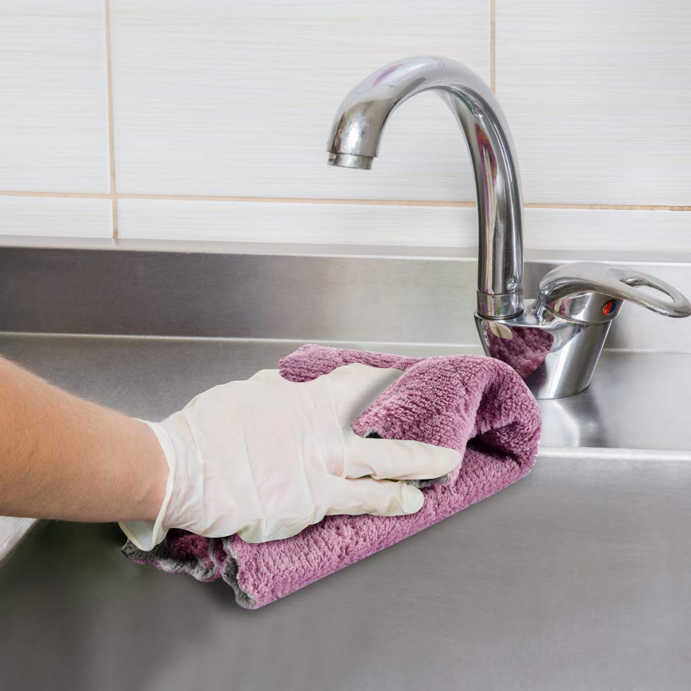 11 PCS Small Kitchen Towels Dish Towels, 10 x 6 inch, for Furniture Rags, Tea Towels