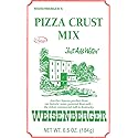 Weisenberger Pizza Crust Mix - Premade Pizza Dough Mix - Fresh Ingredients, No Preservatives, Includes Yeast - Just Add Water - Also Makes Breadsticks, Flatbread, and Calzones - 6.5 oz