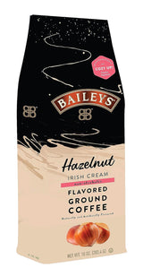 Baileys Hazelnut Irish Cream Flavored Medium Roasted Ground Coffee - 10 Ounce Bag (Pack of 6)