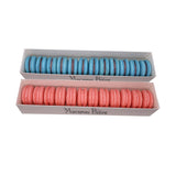 Macaron - Pink and Blue French Macarons, Gourmet Cookie Gift Box, Macaroon