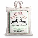 Asli fine Naturally aromatic, Extra long grain parboiled basmati rice stella Net Wt. 1x10 Lbs- Easy to Cook - Low Glycemic Index - Extra Long Grain, Naturally Aged, Fluffy & Aromatic | Premium Quality Rice for Biryani, Pulao & Authentic Cooking