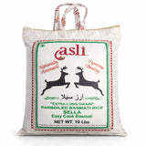 Asli fine Naturally aromatic, Extra long grain parboiled basmati rice stella Net Wt. 1x10 Lbs- Easy to Cook - Low Glycemic Index - Extra Long Grain, Naturally Aged, Fluffy & Aromatic | Premium Quality Rice for Biryani, Pulao & Authentic Cooking