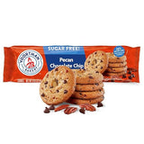 Voortman, Sugar Free Chocolate Chip Pecan Cookies No Artificial Colors, 8 Ounce