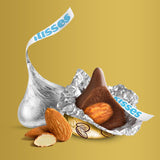 Bulk Chocolate 2 Pound Gold & Silver Foil Assorted Almond & Milk Chocolate Candy Mix - Approx. 200 Pieces Individually Wrapped for Parties, Buffets