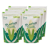Plantain Flour (16 Oz x 6 Pack) - Non-GMO, Gluten-Free, Vegan & OU Kosher Green Banana Powder Flour - Whole Food Flour - Wheat Flour Substitute