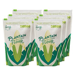 Plantain Flour (16 Oz x 6 Pack) - Non-GMO, Gluten-Free, Vegan & OU Kosher Green Banana Powder Flour - Whole Food Flour - Wheat Flour Substitute