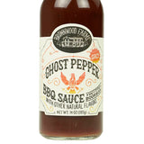 Brownwood Farms BBQ Sauce, Sweet & Tangy, Ghost Pepper, 14 oz