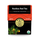 Buddha Teas - Rooibos Red Tea - Organic Herbal Tea - For Digestive Health - Rejuvenate & Support - Caffeine Free - 100% Kosher & Non-GMO - 18 Tea Bags
