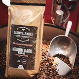Medium Dark Coffee Roast, Ground Coffee, 100% Arabica Colombian Coffee, Fresh Coffee, Saxonville Mills Cafe (1 LB) (5)