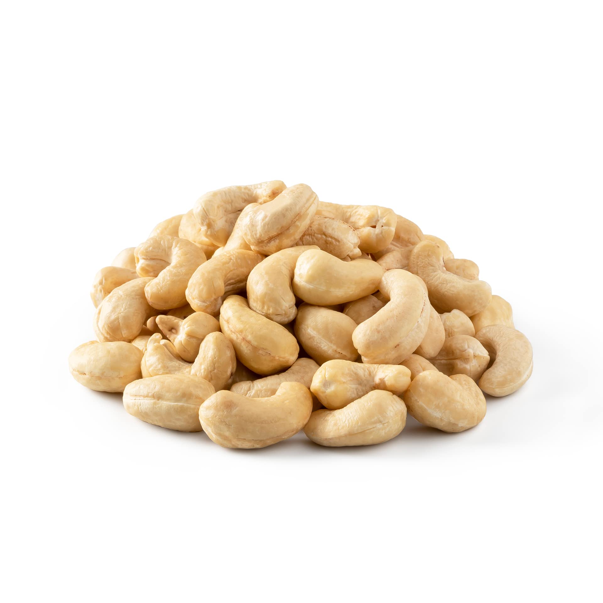 NUTS U.S. - Cashews | Raw and Unsalted | Whole Kernels and No Shell | Fresh & Unroasted | Natural Bulk Cashews !!! (4 LBS)