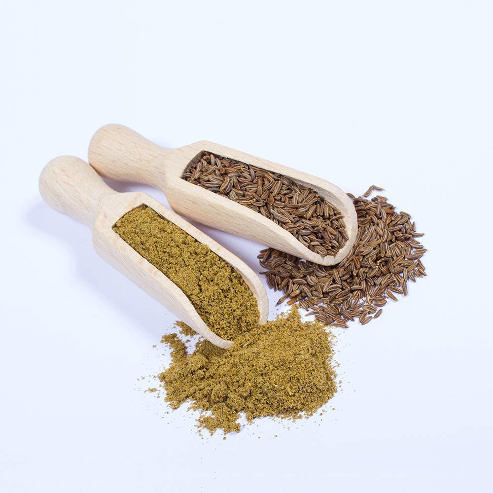 SPICES VILLAGE Cumin Seeds, Whole Cumin Seeds, 8 oz, Kosher Certified, Gluten Free, Non GMO, Resealable Bulk Bag