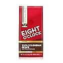 Eight O'Clock Coffee Eight O'Clock Ground Coffee, 100% Colombian Peaks, 11 Ounce