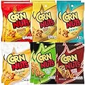 Crunchy Corn Nuts Variety Pack, 4 Ounce Bags Each (Pack of 12), 6 Flavors - Original, Loaded Taco, Ranch, Chile Picante, BBQ & Mexican Street Corn