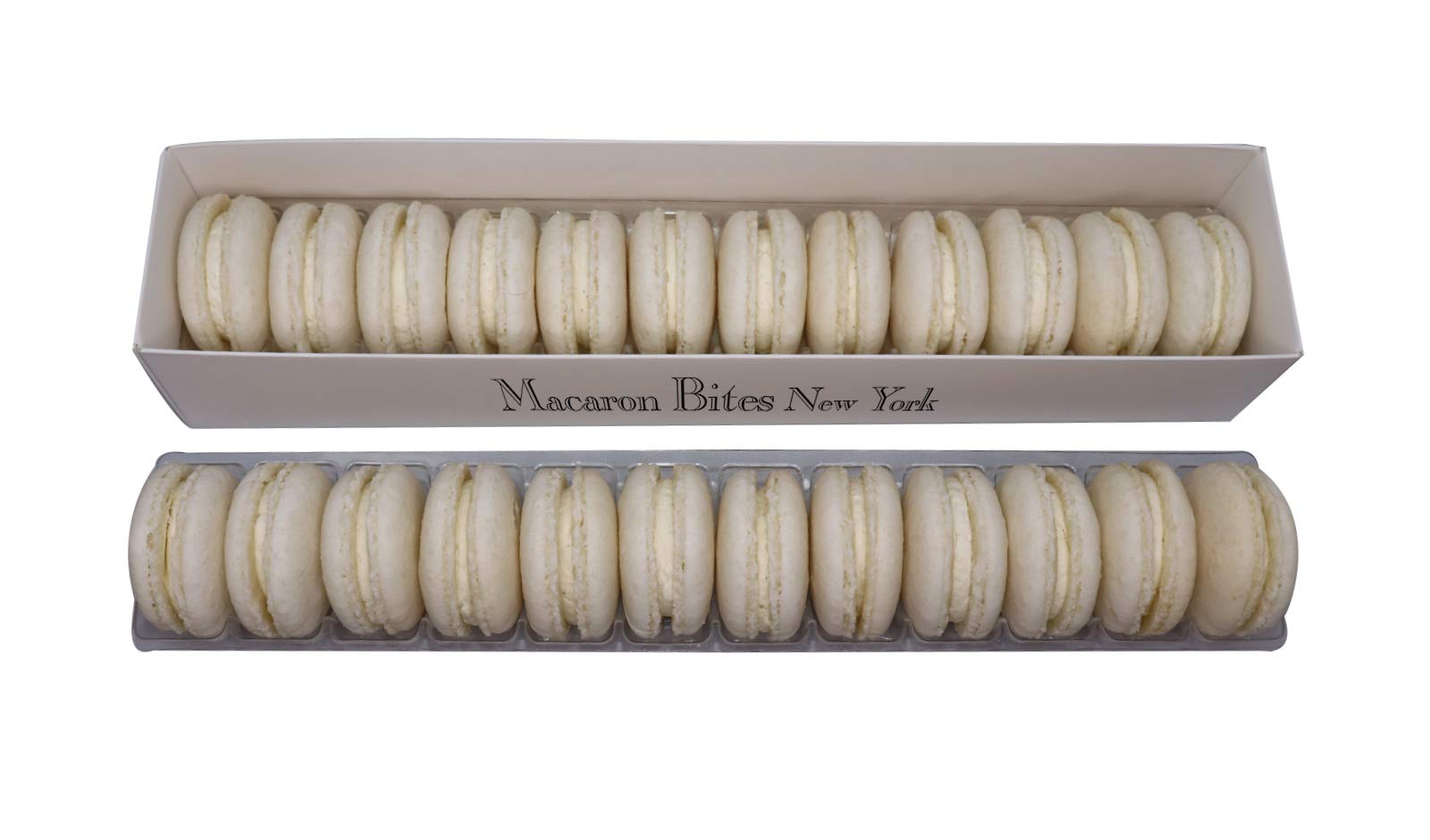 Macarons Gift Box of 24 French Macarons - Vanilla
