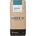 Screen 18 Specialty Grade Premium Kenya AA Coffee Beans, Single Origin, Medium Dark Roast, Whole Beans, 1 LB