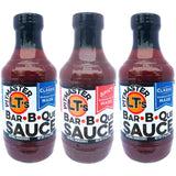 Pitmaster LT's Classic & Spicy Kansas City Made BBQ Sauces | All-Natural, Smoky Sweet and Smoky Spicy Craft Blends (3 x 19 oz)