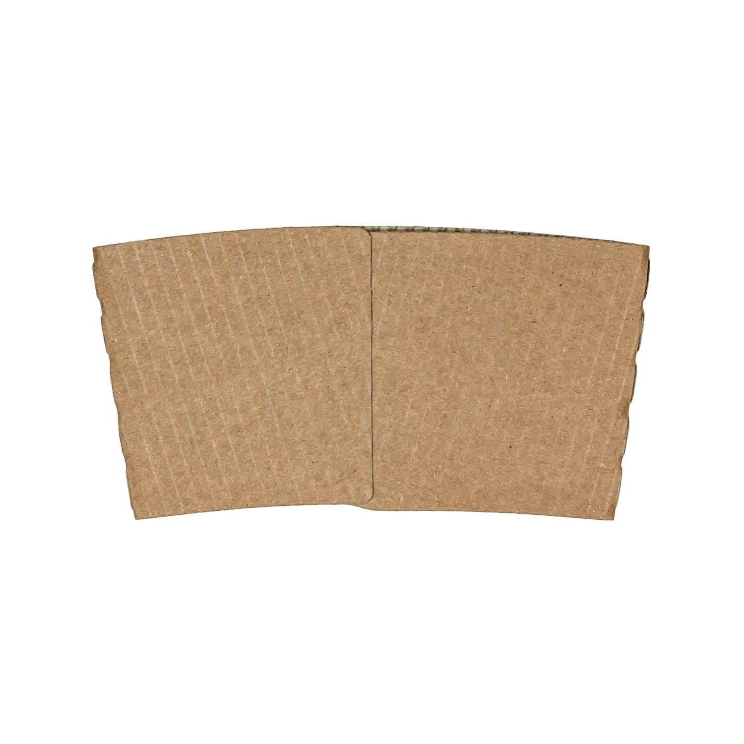 Karat [1,000 ct] Coffee Cup Sleeves Traditional Corrugated Coffee Cup Jackets for 10 oz to 24 oz Cups, Recyclable & Disposable (C5300 Kraft)