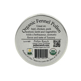 Pollen Ranch's Organic Fennel Pollen Spice, Perfect for Cooking and Seasoning with Fennel Flavor, Made from Premium Organic Fennel Flowers - 0.5 oz