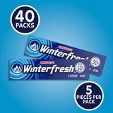 Winterfresh Wrigley's Chewing Gum Bulk Pack, 5 Sticks Per Pack (Pack of 40)