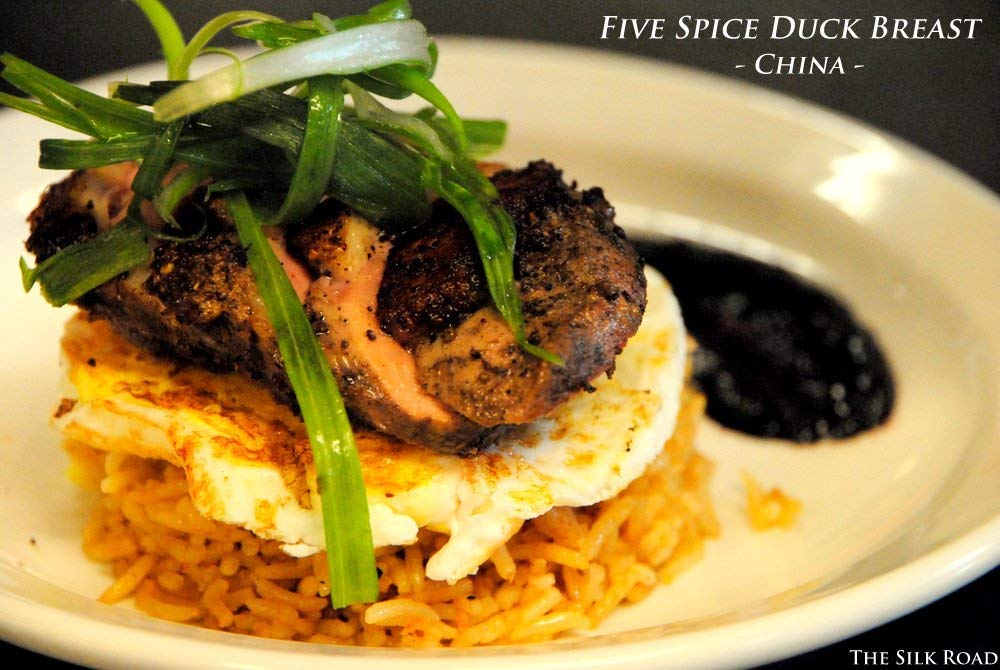 Chinese Five Spice Blend from The Silk Road Restaurant & Market (2oz), No Salt | All Natural Asian Seasoning | Vegan | Gluten Free Ingredients |
