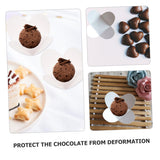 PRETYZOOM 150pcs Chocolate Paper Liners for Food-safe Truffle Wrappers for Parties and Events Lightweight and Easy to Store for Homemade Treats