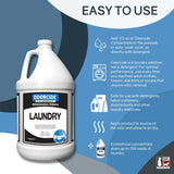 Odorcide - 1 Gallon Concentrated Laundry Odor Eliminator for Strong Odor, All Laundry Uses - Safe, Non-Enzymatic Odor Neutralizer - Laundry Odor