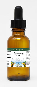 Rosemary Leaf Glycerite Liquid Extract (1:5) - No Flavor (1 oz, ZIN: 512745) - 3 Pack