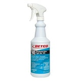 Betco FIGHT BAC RTU Disinfectant Cleaner, Citrus Floral, 32 oz. Bottle, 12/Carton (3111200)
