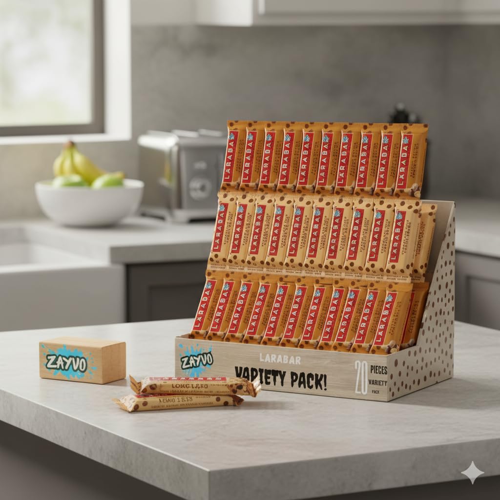 ????????????? -Gluten-Free Fruit & Nut Bars Variety Pack, Healthy Snack Bars Made with Simple Ingredients, Vegan & Dairy Free Snacks, 20 Count Bulk Pack